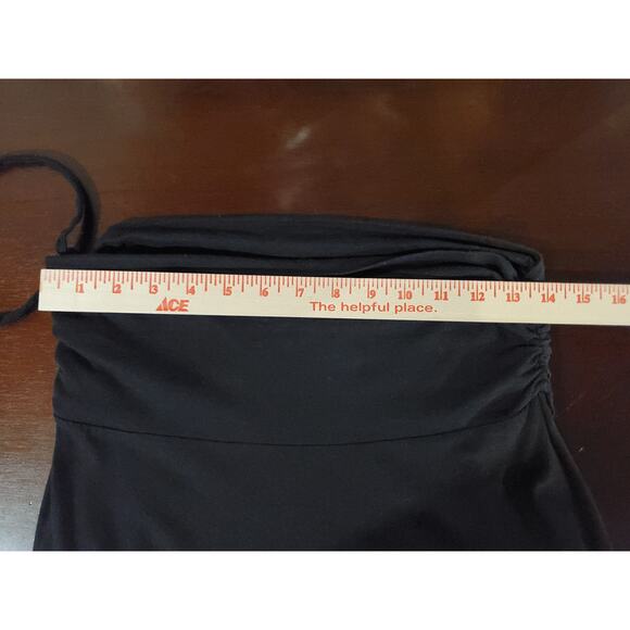 Patagonia Lithia Skirt Jersey Knit A-Line Convertible Bandeau Top Size XS Black - Picture 8 of 10